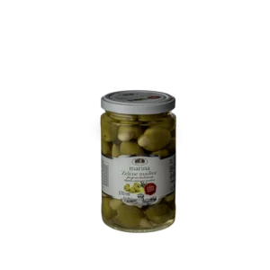 Green olives, stuffed with almonds - Marina - 370g